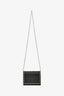 Valentino Black Leather Rockstud Crossbody Bag