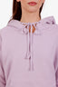 Nili Lotan Purple Cotton Hoodie + Sweatpant Set Size XS