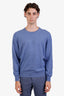 Brunello Cucinelli Blue Cashmere Knit Sweater Size 50 Mens