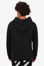 Gucci Black Logo Printed Oversized Hoodie Size XL Mens
