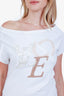 Louis Vuitton Vintage 2007 White Cotton T-Shirt Size S