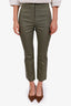 Veronica Beard Green 'Arte' Trouser Size 4