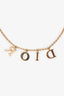 Christian Dior Gold Tone Crystal Dio(r)evolution Necklace