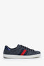 Gucci Grey GG Supreme Canvas Red Python Trim Web Ace Sneakers Size 10 Men's