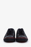 Pre-loved Chanel™ Black/Red Nylon/Leather Quilted Sneakers Size 38