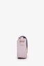 Christian Dior Rose Tendre Grained Calfskin Small Médaillon Flap Bag