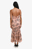 X By NBD Pink Lace Floral Sequin 'Felicity' Dress Size S
