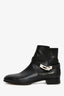 Hermès Black Leather 'Neo' Ankle Boots Size 38