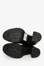 AGL Black Leather Platform Heeled Boots Size 39