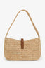Saint Laurent 2024 Raffia Le 5 a 7 Mini Hobo