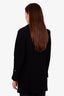 Pre-loved Chanel™ 97A Black Wool CC Button Single Breasted Jacket Size 40