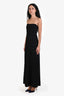 Frame Black Knit Tube Maxi Dress Size M