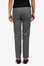Loewe Grey Wool High-Waisted Trousers Size 34