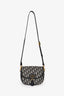 Christian Dior Blue Oblique Medium Bobby Bag
