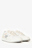 Givenchy White Leather Givenchy Move 4G Motif Sneakers Size 40 Men's