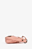 Balenciaga 2013 Pink Leather Motocross Crossbody Bag