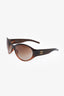 Pre-loved Chanel™ Vintage Brown Round Frame CC Sunglasses