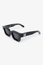 Off-White Virgil Black Frame Rectangular Sunglasses