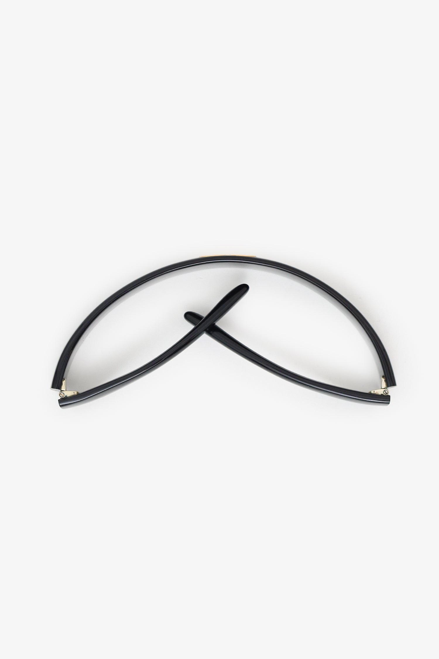 Balenciaga Black 'Country Club BB' Foldable Headband – Mine & Yours