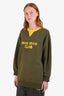 Miu Miu 2023 Green/Yellow 'Miu Miu Club' Sweater Size S