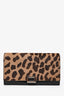 Roger Vivier Black/Brown Leather Ponyhair Cheetah Print Crossbody Bag
