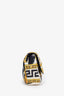 Versace Yellow Multicolour Barocco Print Quilted Leather Icon Crossbody Bag