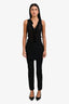 Issey Miyake Black Trousers with Skirt Overlay Size 1