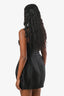 Amanda Uprichard Black Strapless Mini Dress Size S
