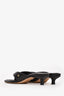 Anine Bing Black Thong Kitten Heels Size 38