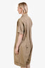 Vis A Vis Beige Utility Romper Size 4