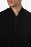 Louis Vuitton Black Jersey Reversible Monogram Zip Up Jacket Size M Men's