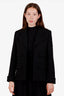 Pre-loved Chanel™ 2017 Runway Cuba Collection Black Boucle 4-Pocket Jacket Size 36
