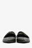 Hermès Green Leather Kelly Mary Jane Flats Size 38