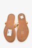 Ulla Johnson Yellow Leather Appliqué Espadrille Sandals Size 37