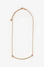 Collier pendentif T Smile grand modèle en or rose 18 carats Tiffany & Co.