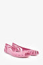 Gucci Pink Jelly GG Flats Size 37