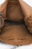 Dolce & Gabbana Brown Leather Canvas Messenger Bag