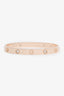 Cartier 18K Rose Gold 4 Diamonds Medium Model Love Bracelet Size 16