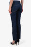 EB Dark Blue Denim Straight Leg Jean Size 24