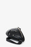 Miu Miu 2018 Black/Silver Studded Buffed Sheepskin and Leather Belt Bag