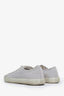 Maison Margiela Grey Canvas Tabi Sneakers Size 35.5