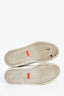 Hermès White/Yellow Leather Deep Sneaker Size 36