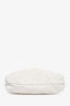 Pre-loved Chanel™ White Lambskin 22 Medium Hobo Bag with Pouch