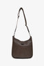 Hermès 2013 Brown Clemence Leather Evelyne III PM 29