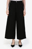 Gucci Black Tweed GG Wide Leg Pants Size 40