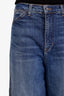 Nili Lotan Blue 'Tribeca' Barrel Leg Jean Size 29