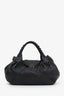 Fendi Vintage Black Leather Spy Hobo Bag