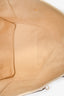 Louis Vuitton Cream Empreinte Leather Neverfull MM Tote with Pouch