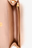 Louis Vuitton 2009 Rose Velours Monogram Vernis Sunset Boulevard Clutch