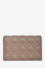 Christian Dior Taupe Lambskin Cannage My Dior Daily Pouch Crossbody Bag